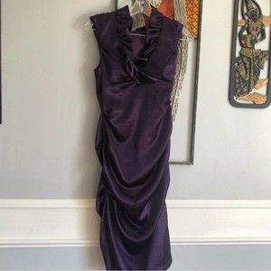 Xscape by Joanna Chen purple formal dress size 6